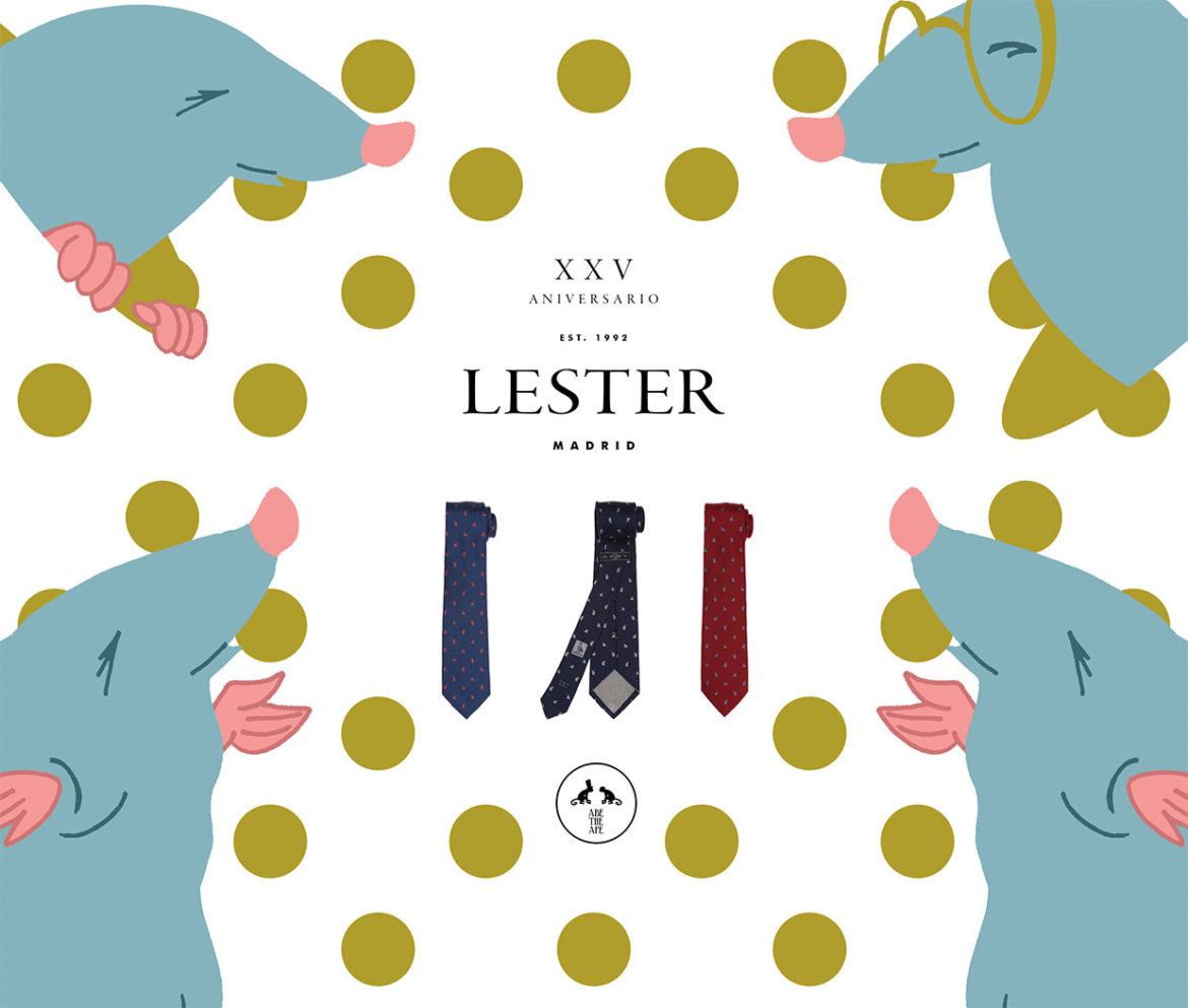 The Hole Mole Tie, nueva colaboración de Abe The Ape & Lester