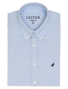 Camisa Oxford Azul