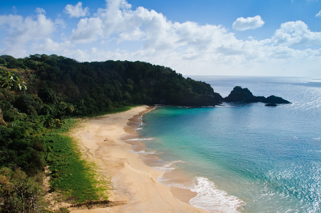 Baia do Sancho en Brasil