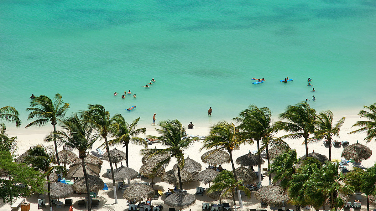 Eagle Beach en Aruba