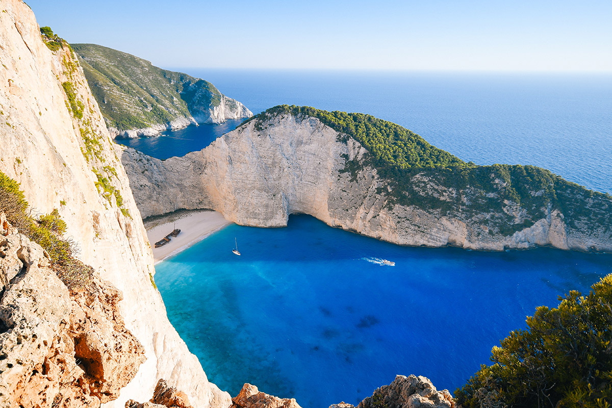 Playa Navagio en Grecia