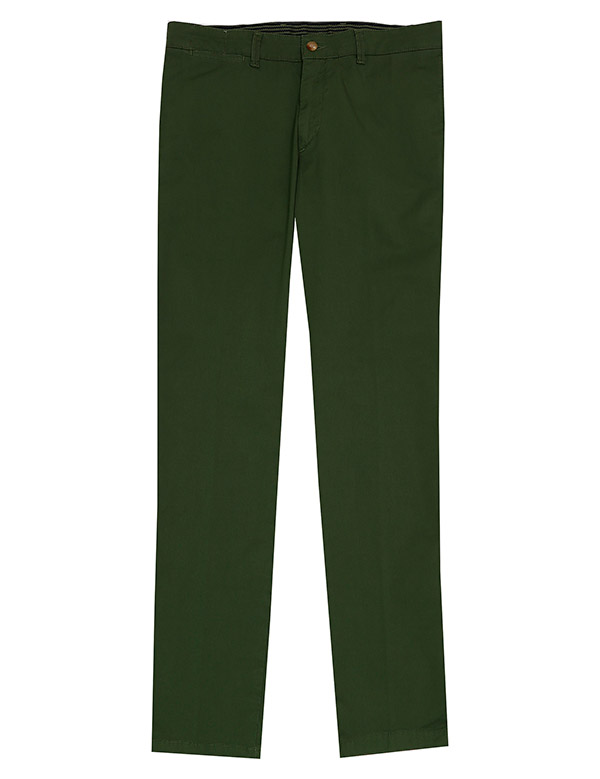Pantalón verde para pasear al perro